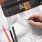 39 Pieces Sketching Pencil Set Drawing Pen Charcoal Sketch Kit Cover Graphite Pencils Charcoal Pencils Watercolor Pencils Paper Erasable Pen Beginners Artist Children and Adults(Art Supplies)